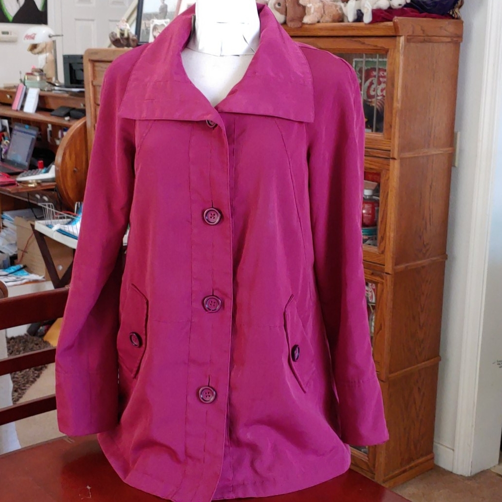 Croft & Barrow light jacket coat ladies Small